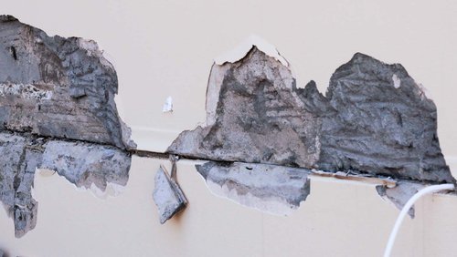 Earthquake damage Wellington