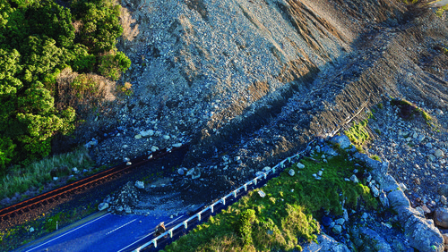 Kaikoura landslide