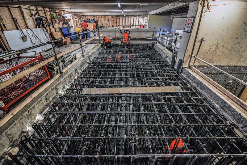 Majestic Centre Concrete Pour