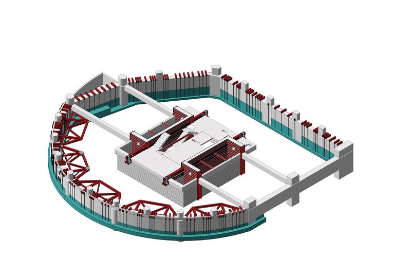 Majestic Centre Holmes Isometric View