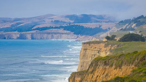 Ocean cliffs
